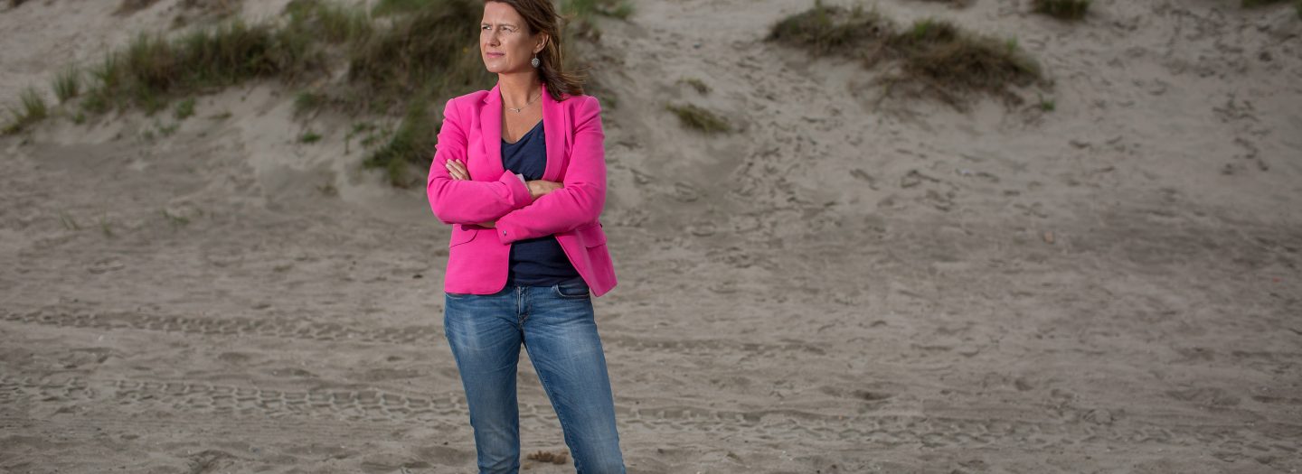 Marion op het strand (2)