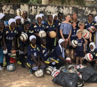 Gambia voetbalkids