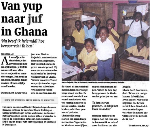 Marion krant Ghana