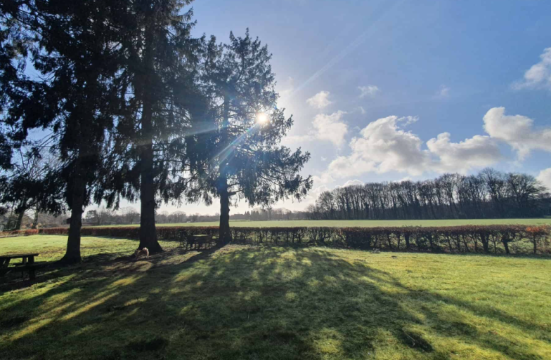 't Zonnehuis zonlicht buiten